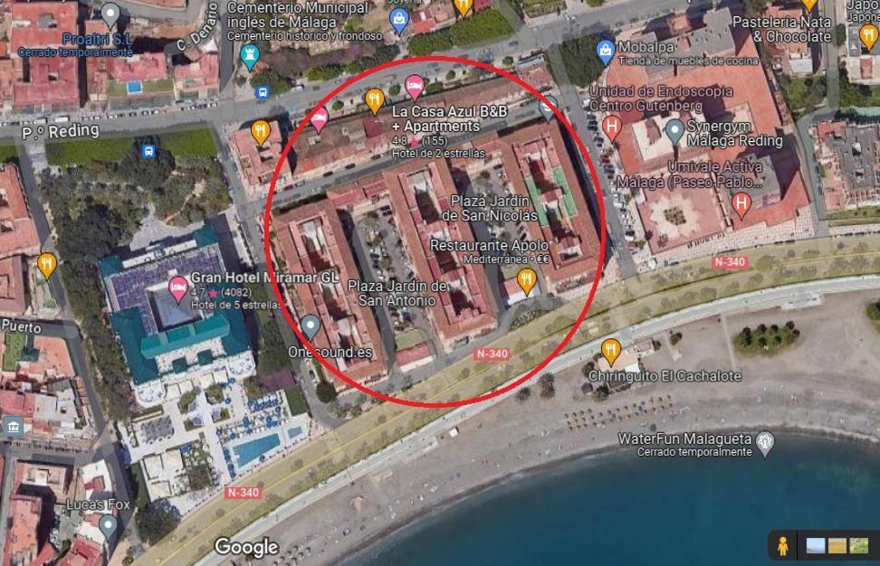 Primera Linea De Playa - Málaga Eksteriør billede